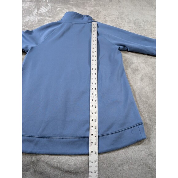 Columbia 1/4 Zip Pullover Women's Small Blue Long Sleeve Mock Neck Outdoors - Picture 9 of 10